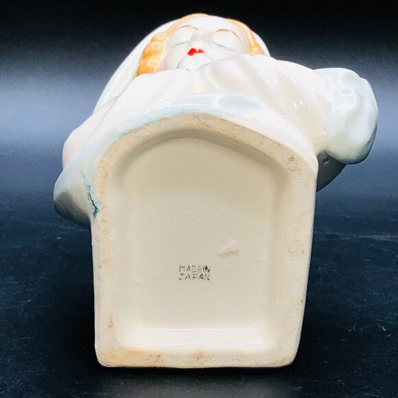 Vintage 60s Praying Virgin Mary Ceramic Planter, Holy Mother Religious Figure - Picture 6 of 10